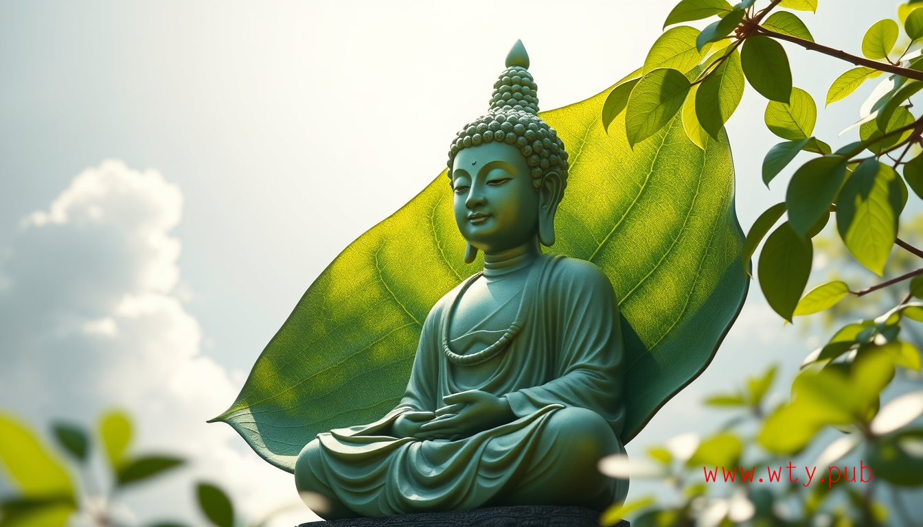 佛悟：一叶一世界。