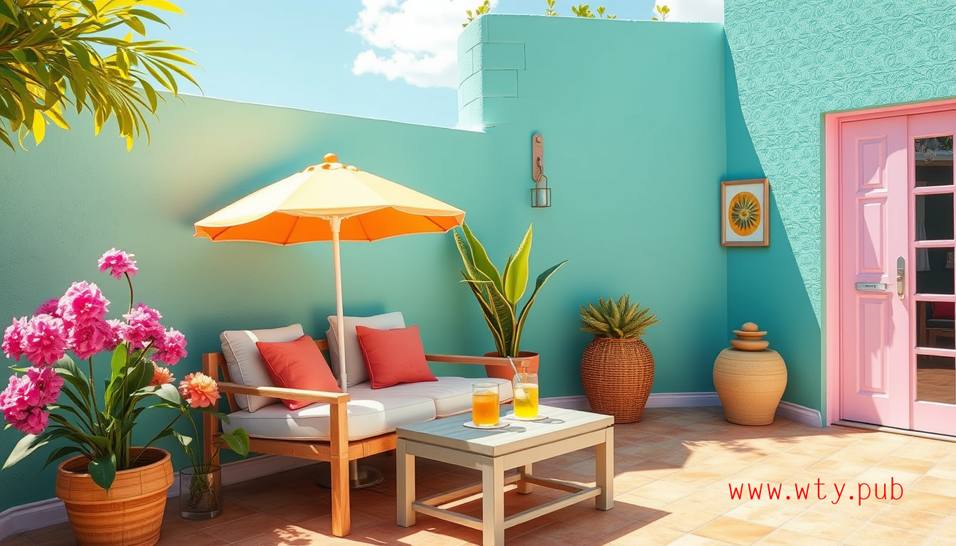 清凉一夏：寻找清爽色彩抵挡炎炎烈日！