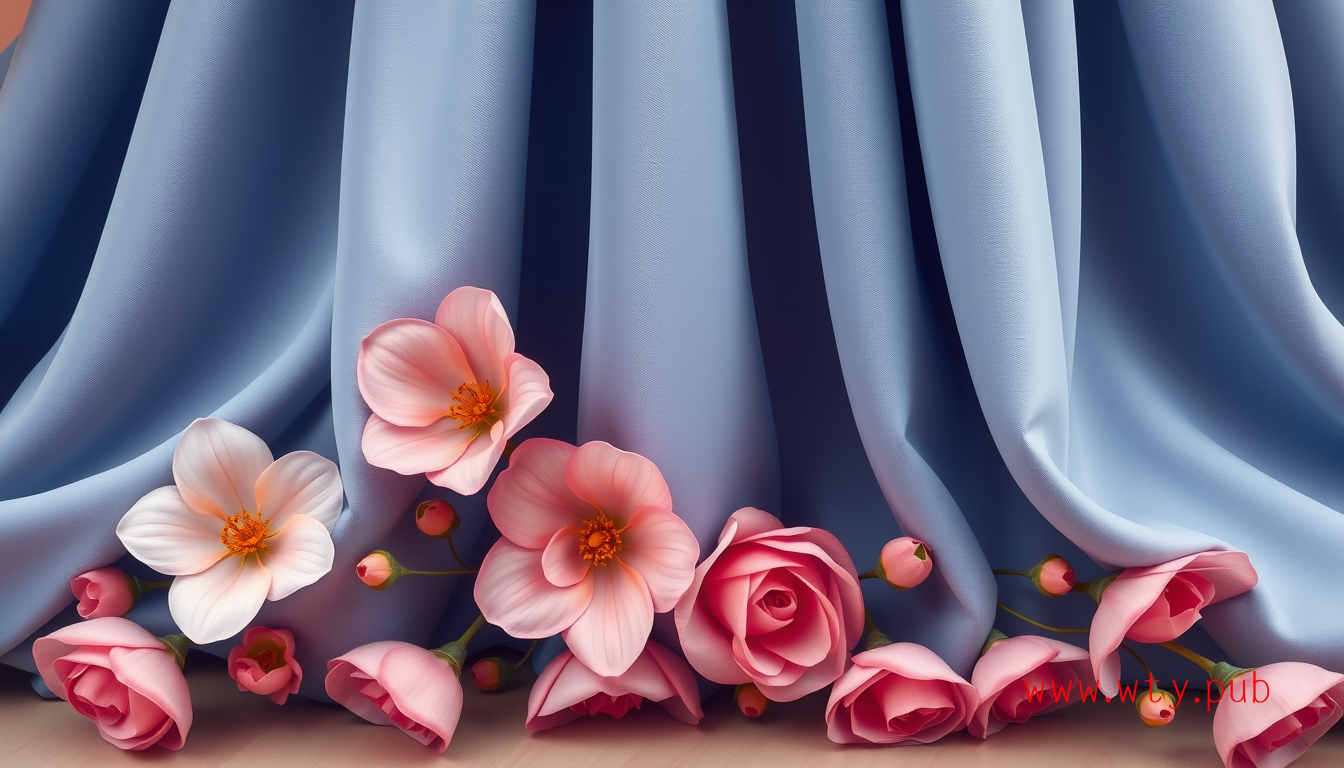 裙摆间的优雅绽放