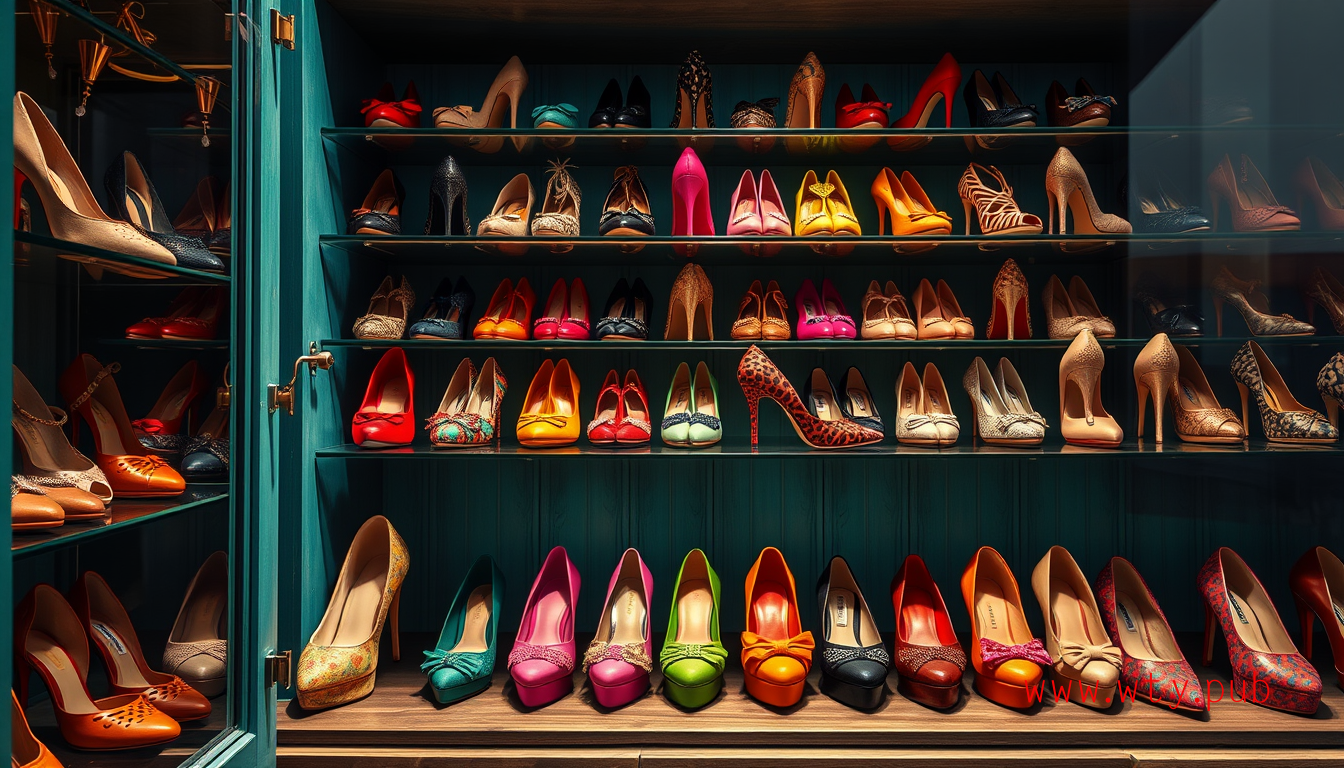 女性鞋履天地：鞋柜里的多彩世界