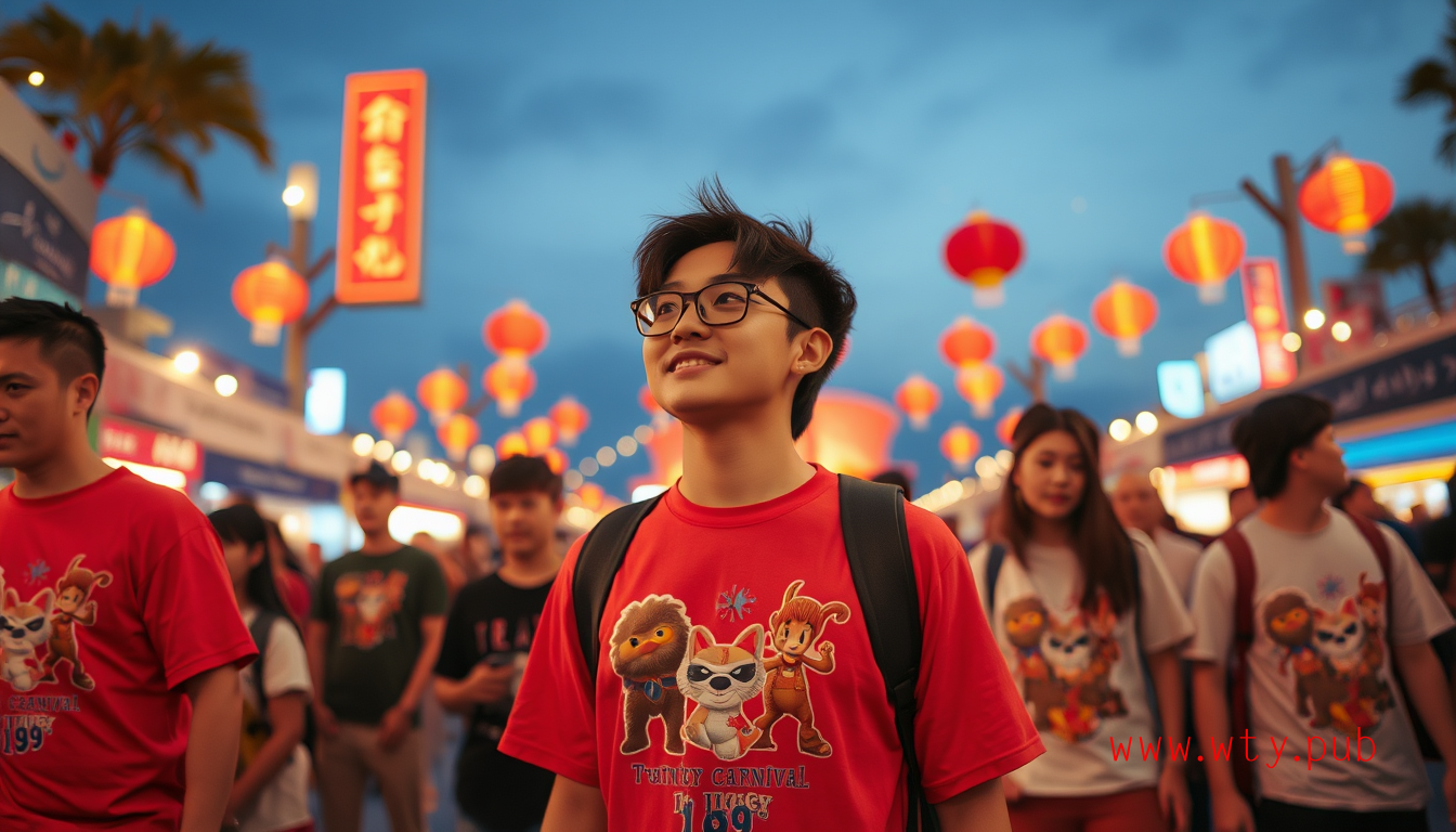 天猫热烈举办：炫酷T恤狂欢节！