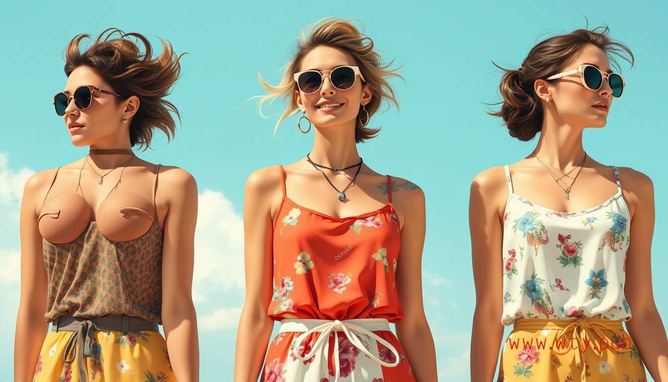 夏日风尚：无袖款式魅力无限