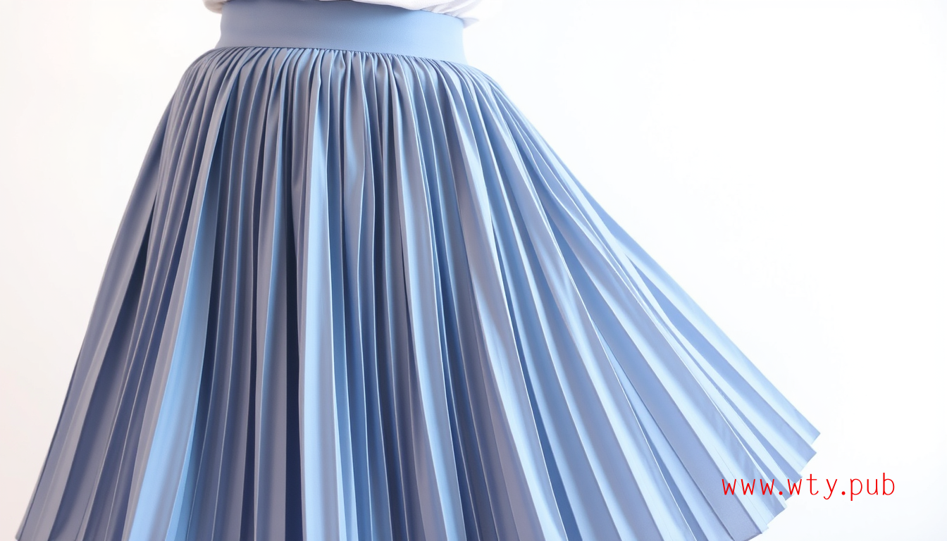 百褶裙：甜美优雅，尽显风采