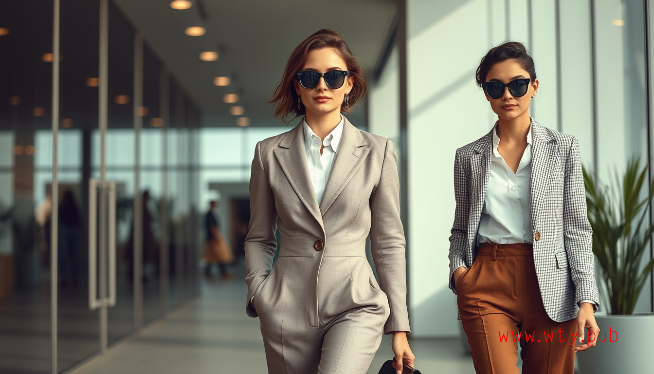 职业风尚女装：时尚雅致不失活力