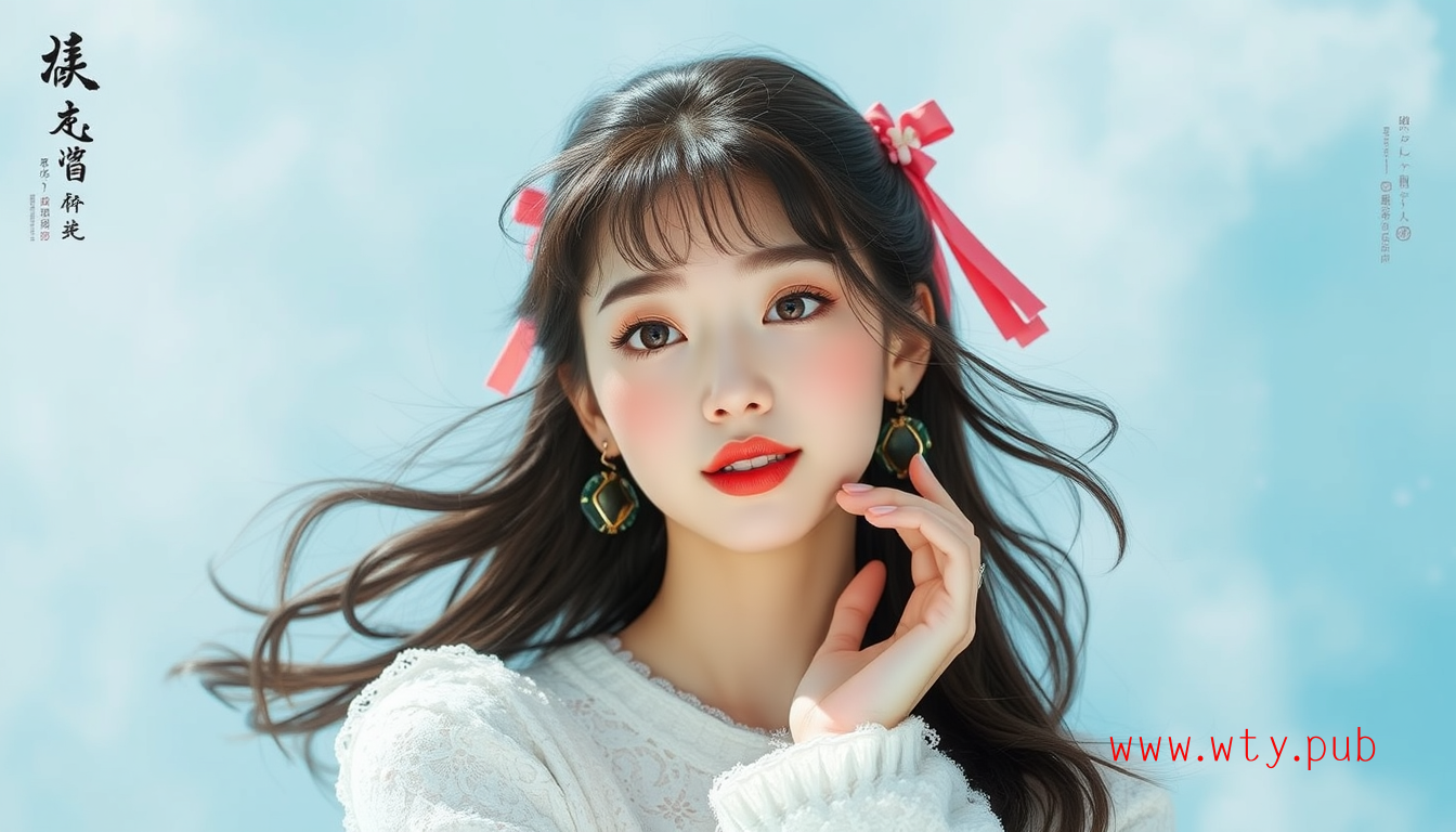冰粉西施神似周冬雨：三大美妆秘籍展现少女魅力风采。