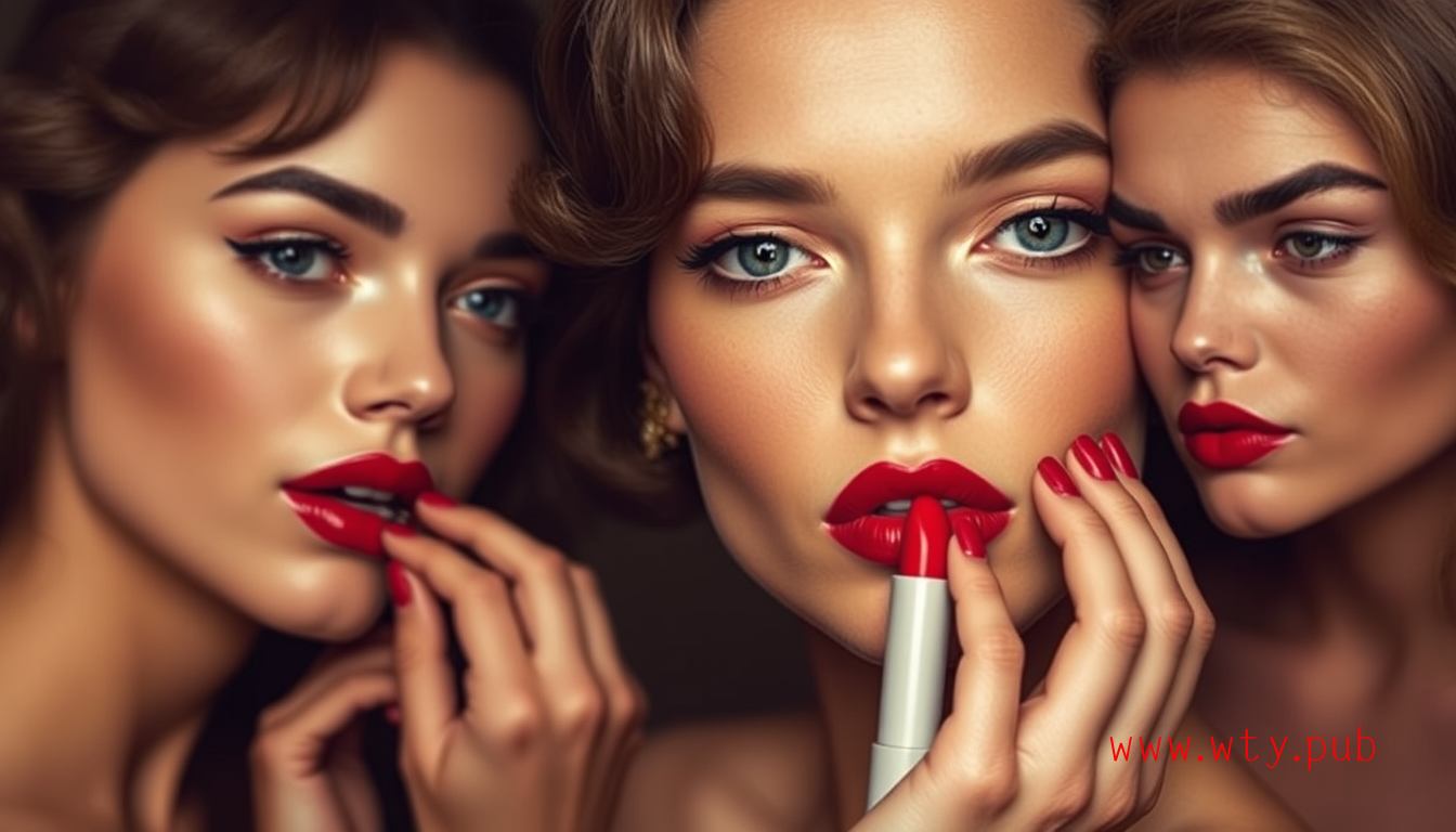 红色口红美人计：适合女性的口红选择指南