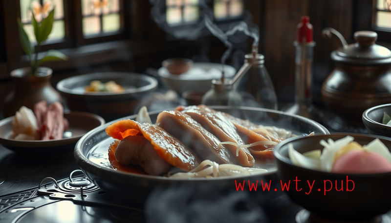 古法秘制，百合蒸肉，清香四溢的美味烹饪之旅