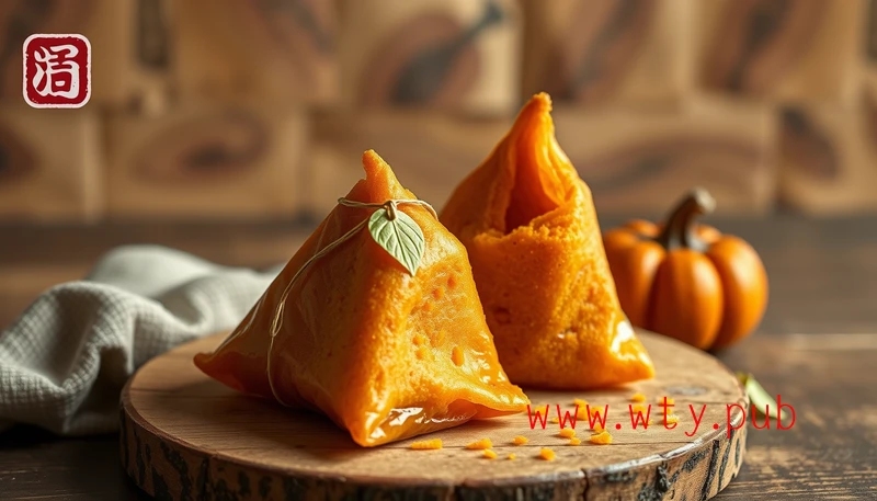 古韵今风，南瓜红糖三角包：重温古早味道，邂逅现代美食魅力