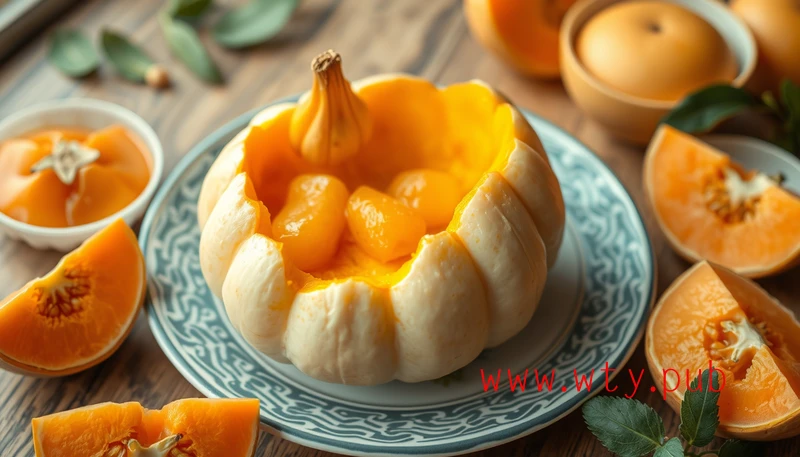 甜蜜诱惑，柚香四溢——蜂蜜柚子蒸南瓜，养生美食轻松get！