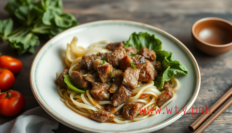 家常美食新主张：蒜蓉牛肉蒸白菜，简单几步，美味升级！