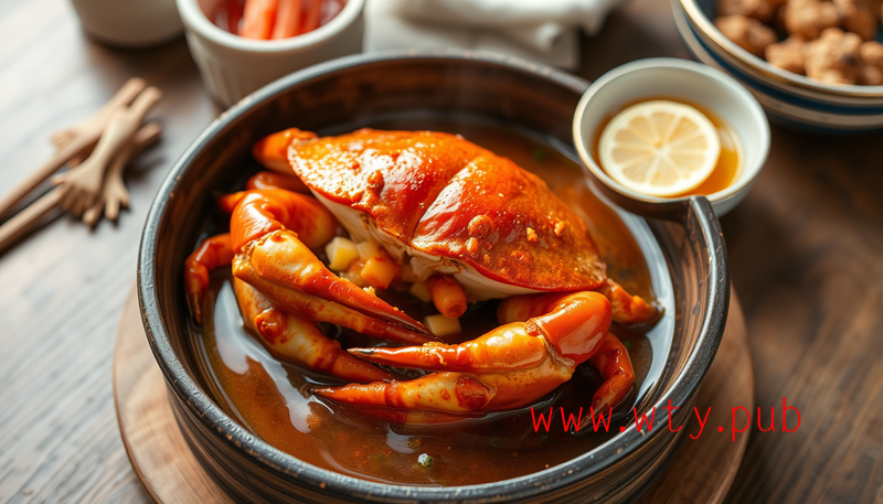 香浓鱼露蒸蟹，家常美食新体验，烹饪秘籍大公开！