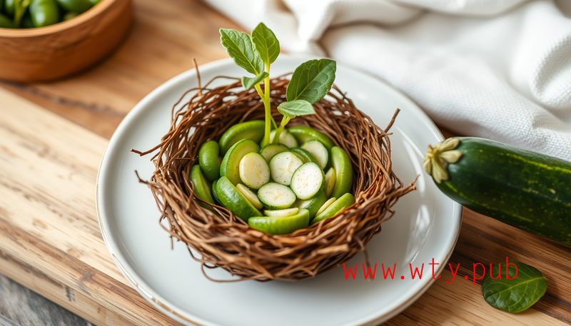 三重营养盛宴：豆苗西葫燕窝，轻松学会的养生佳肴秘籍