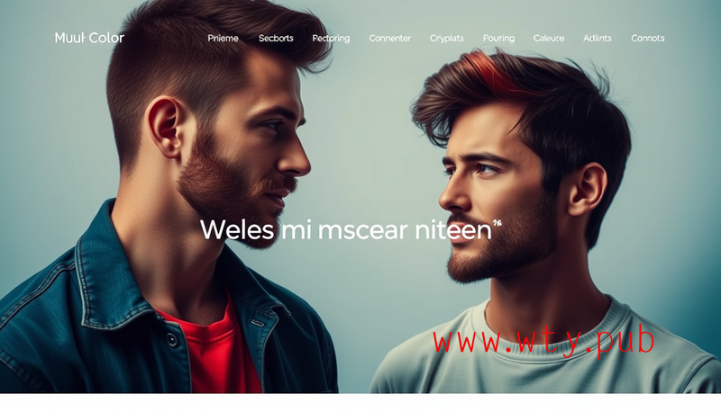 色彩情感网站：或只是男性成为男性的科学指南？