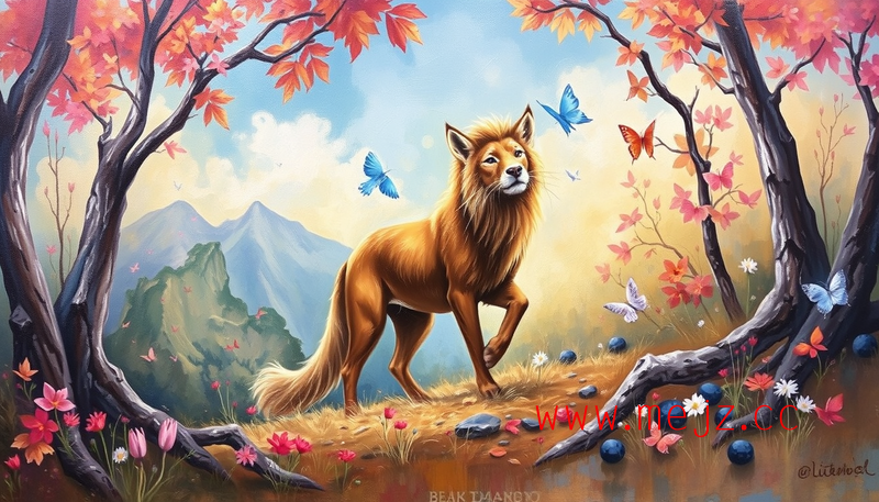 动物美容画图艺术：捕捉自然之美